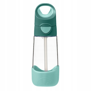 Tritanová fľaša so slamkou B.Box BB500307 Emerald Forest 450 ml